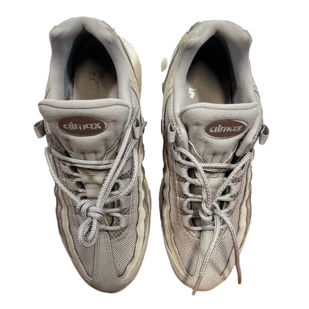 Nike Air Max 95 Premium Cobblestone / White Men's Shoe Size 8 #614 - Picture 7 of 9